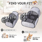 ✨️Last Day 50% OFF☀️PurrHaven™ Large Cat Tunnel – 3-Way Collapsible Play & Lounging Hideout 🐱🎪 Crinkle Sounds • Washable • Non-Toxic Fabric • Perfect for Multi-Cat Homes | Folds Flat for Storage!👍