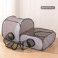 ✨️Last Day 50% OFF☀️PurrHaven™ Large Cat Tunnel – 3-Way Collapsible Play & Lounging Hideout 🐱🎪 Crinkle Sounds • Washable • Non-Toxic Fabric • Perfect for Multi-Cat Homes | Folds Flat for Storage!👍
