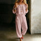 ⏳👗2026 Summer Hot Sale 50% OFF‼️🌸Women's Off Shoulder Jumpsuit – Effortless Chic With A Flattering Fit ✨