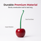 🍒Last Day Special Price:£8.99!!!🍎Creative Cherry-Shaped Toilet Brush🚽