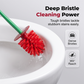 🍒Last Day Special Price:£8.99!!!🍎Creative Cherry-Shaped Toilet Brush🚽