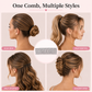 💞BUY 1 GET 1 FREE! ONLY £6.99 ! 💇‍♀️✨ Flexible Invisible Hair Comb—invisible, flexible, and non-slip—instantly creates a perfectly secure hold! 🌟