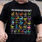 🔥🦖Summer Hot Sale - ONLY ￡7.99!!✨🎁Kids Dinosaur Alphabet Graphic T-Shirt