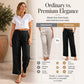 ⏳LAST DAY SALE ONLY ￡12.99!!🔥👖Women's Relaxed Fit Linen Blend Pants – Classic Straight Leg Trousers