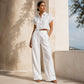 ⏳LAST DAY SALE ONLY ￡12.99!!🔥👖Women's Relaxed Fit Linen Blend Pants – Classic Straight Leg Trousers