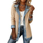 ⌛LAST DAY SALE 70% OFF🍂🔥Women’s Elegant Denim Spliced Ribbed Knit Coat