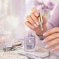 💜💅Buy 1 get 1 free !! ⏰Lilac Glossy Mirror Nail Strengthener