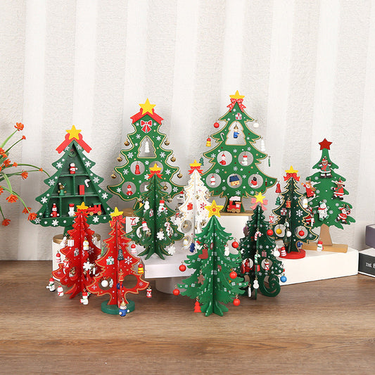 🎄Christmas Pre Sale￡8.99!✨🎅!DIY Wooden Christmas Tree Ornament Set – Build, Decorate & Play! ✨