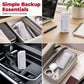 💥Buy 1 Get 1 Free!! ONLY ￡9.99!!🔥Portable Emergency Phone Charger AA Battery Powered Power Bank with LED Flashlight