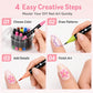 💕LAST DAY-50% OFF🌈24 Colors Dual Ended Nail Art Pens Set1