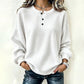 💃2026  Autumn New Arrival 50% OFF💥🔥50% OFF! Womens's Casual Waffle Knit Sweatshirt