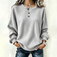 💃2026  Autumn New Arrival 50% OFF💥🔥50% OFF! Womens's Casual Waffle Knit Sweatshirt