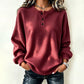 💃2026  Autumn New Arrival 50% OFF💥🔥50% OFF! Womens's Casual Waffle Knit Sweatshirt