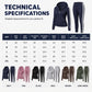 💃HOT SALE 60% OFF🍂 Women's Striped Zip-Up Hoodie & Pants Set – Effortless Comfort & Everyday Style