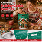 📢📢40% OFF !! ⏰50 Pack Christmas Candy Bags Cartoon Stand Up Zipper Pouches for Snowflake Crisp Cookie and Baking Food Packaging