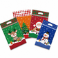 📢📢40% OFF !! ⏰50 Pack Christmas Candy Bags Cartoon Stand Up Zipper Pouches for Snowflake Crisp Cookie and Baking Food Packaging