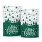 📢📢40% OFF !! ⏰50 Pack Christmas Candy Bags Cartoon Stand Up Zipper Pouches for Snowflake Crisp Cookie and Baking Food Packaging
