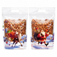 📢📢40% OFF !! ⏰50 Pack Christmas Candy Bags Cartoon Stand Up Zipper Pouches for Snowflake Crisp Cookie and Baking Food Packaging