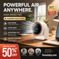 🌬️LAST DAY SPECIAL PRICE!!❄️100-Speed Desk Fan – Stepless, Quiet & Dual-Use Design